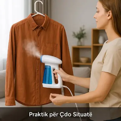 Hekur per hekurosje me avull Gotek me dizajn ergonomik dhe kabllo te gjate 2.7m per levizje te lehte gjate perdorimit