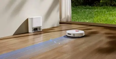 Robot fshese Xiaomi me kontroll uji dhe larje dyshemeje me aplikacion | 75Mall