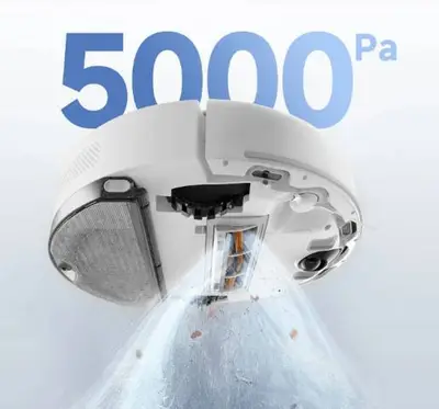 Fshese robotike Xiaomi S40C 5000Pa me fuqi thithese per pluhur dhe qime kafshesh ne thellesi