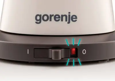 Aparat kafe turke elektrik Gorenje me buton te ndriçuar per kontroll te lehte gjate pergatitjes se kafes