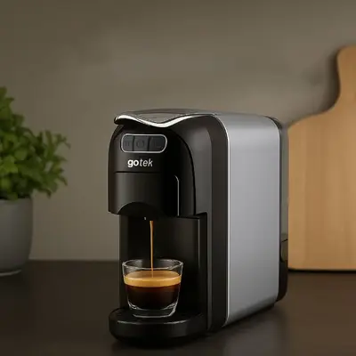 Aparat per kafe me sistem Thermoblock per ngrohje te shpejte dhe pergatitje te menjehershme te kafese