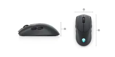 Maus gamer ergonomik me madhesi ideale per kontroll me te mire
