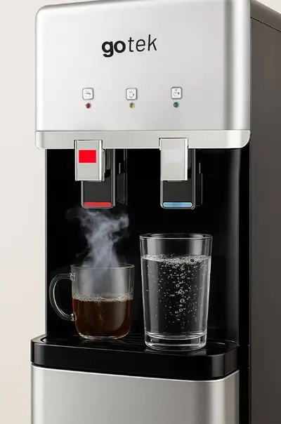Dispanser uji me ngrohje te shpejte 88-95°C dhe fuqi 580W per pije te ngrohta | 75Mall