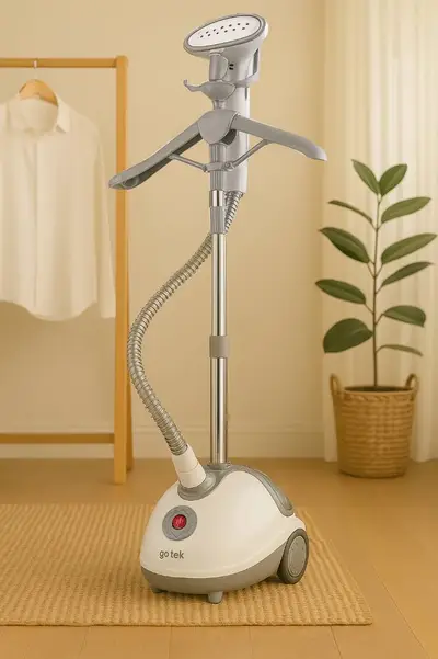 Hekur me avull Gotek per hekurosje te shpejte 1580W me presion 1 bar per rroba pa rrudha