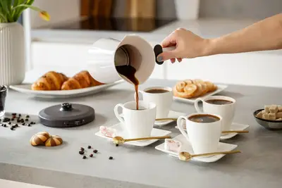 Xhezve per kafe turke Gorenje per 4 filxhane, ideal per pergatitje te shpejte dhe shije te forte tradicionale