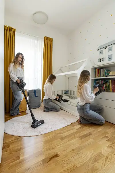 Fshese elektrike vertikale Gorenje 2ne1 per pastrim dyshemeje dhe mobiljesh