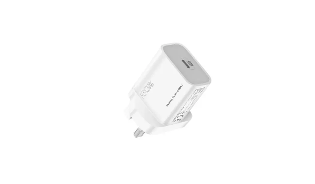 Mbushës telefoni PROMATE PowerPort  Porta USB-C White"