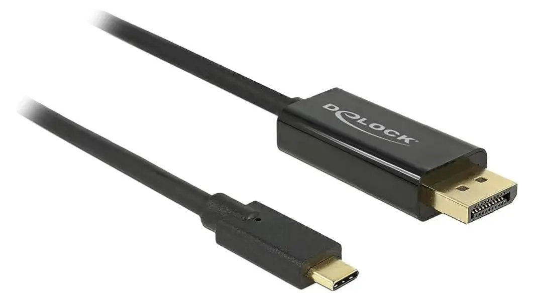 Kabëll Delock USBC > DisplayPort (STST) 1m 4K 60Hz  / Black   "