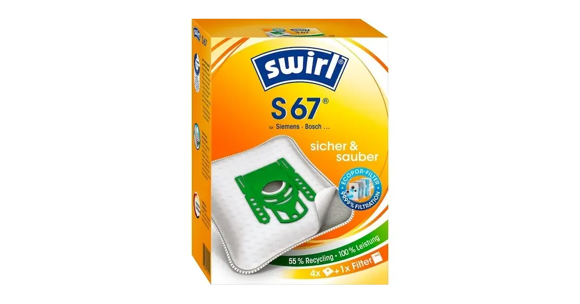 Swirl Filter Pure Air S67/ P15