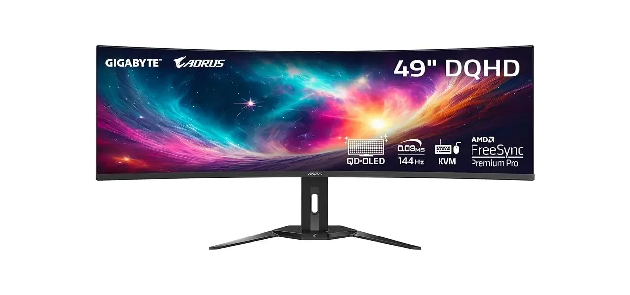 Monitor Gaming Gigabyte 49"  CO49DQ 144Hz