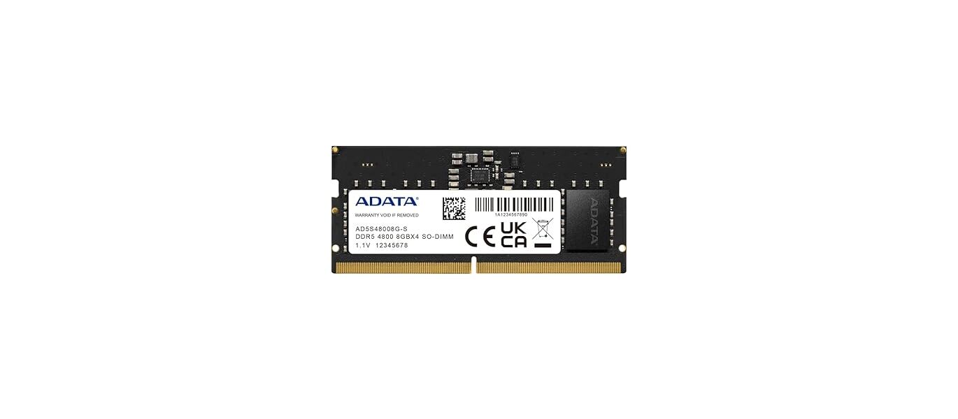 Ram për Laptop A -DATA ,8GB,4800MHz,SO-DIMM,DDR5-CL40