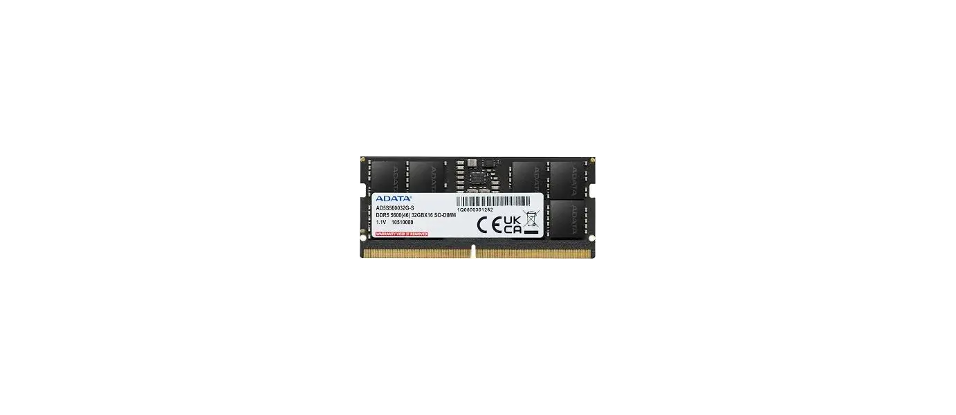 Ram memorie ADATA DDR5 32 GB 5600 MHZ