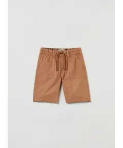 BOYS' SHORT TROUSERS, Madhësia: 8-9 vjeç, Ngjyra: Kafe hapur