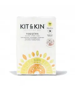 KIT&KIN DIAPERS SIZE 5, 12+ KG, 30 PCS