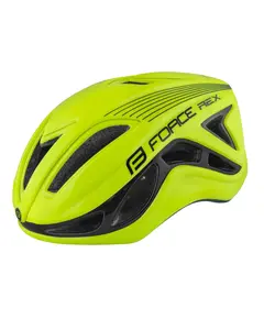 Helmet FORCE Rex, M - L, fluo / e zezë