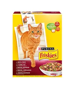 FRISKIES Mace me pulë dhe perime 300g/P10