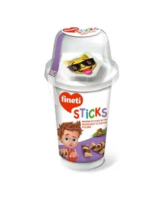 Fineti Sticks Hazelnut+Toy 45g/P6