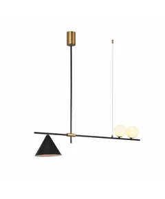 DLP-41 Lambario-MAX40W-1XE27-2XG9-Pendant lighting fixture