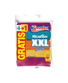 Spontex Leckë Microfibre XXL 4+1/P24