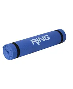 RING Pvc yoga mat - e kaltërt