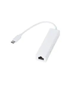 Kabëll E-GREEN  USB 3.1 - Gigabit ethernet white"