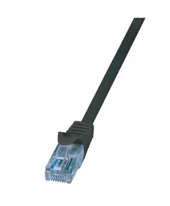 Logilink Patch Cable 2m  Cat 6A U/UTP ,Ecoline,Black