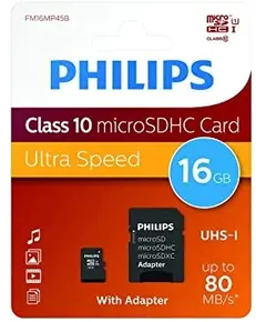 MicroUSB PHILIPS SDHC PH MICRO +ADAPTER 16GB CL