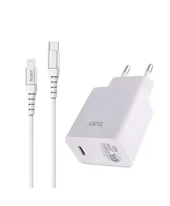 Mbushës telefoni Busy PD Wall Charger 18 Watt with MFI Lightning cable 1.8 m"