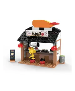 Lodër - Snoopy Street Fair Building Blocks B(Sushi Shop, 140 copë)