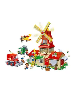 Lodër - Farm Big Castle Building Blocks (860 copë)