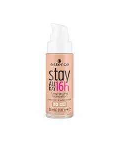 essence stay ALL DAY 16h long-lasting Foundation 10