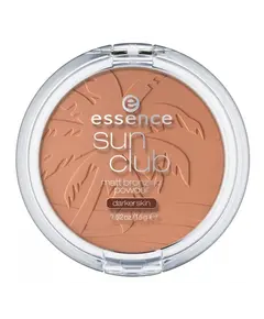 essence sun club matt bronzing powder 02