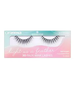 essence Light as a feather 3D faux mink lashes 01