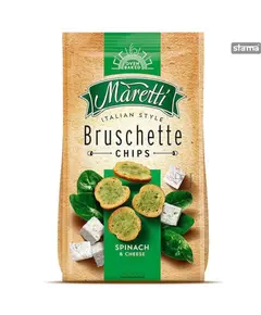 BRUSCHETTE MARETTI SPINACH&CHEESE STACK 70GR*15PCS