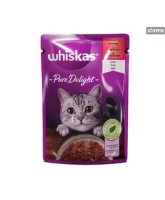 Whiskas Pure Delight Mish viçi 28x85g