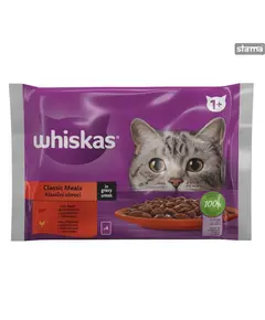 Whiskas Pouch 13x4x85gr ClassicSEL Adult Multi