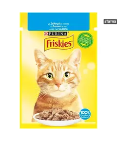 Friskies ushq macesh me Salmon 85g/P26