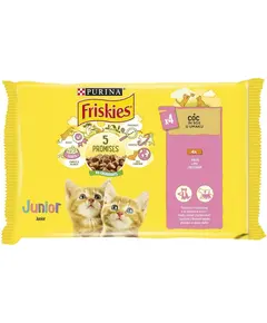 Friskies macesh Junior me pul(4x85g)/P12