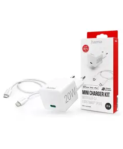 Mbushës telefoni  Hama Charger + USB-C Light Kabl 20W 3A