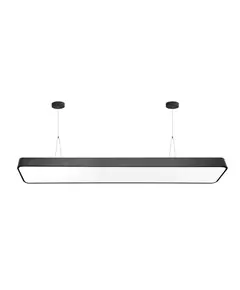 LDP01-13 LAMBARIO-LINES-36W-4000K-4220LM-BLACK-LED-PENDANT LIGHTING FIXTURE