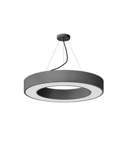 LDP01-16 LAMBARIO-ROUNDS-45W-4000K-4840LM-BLACK-LED-PENDANT LIGHTING FIXTURE