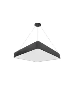 LDP01-18 LAMBARIO-SQUARES-50W-4000K-5910LM-BLACK-LED-PENDANT LIGHTING FIXTURE