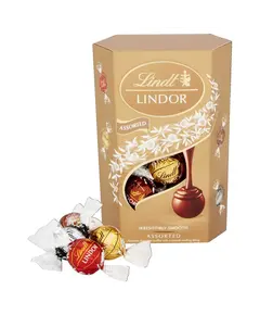 LINDOR ASSORT CORNET 4X8X200G /P32