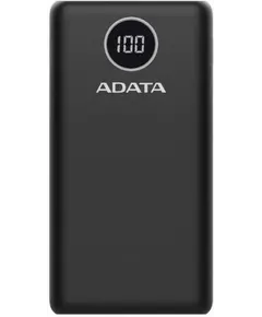 PowerBank Adata Portabila battery AP10000,10000mAh, 2x USB, 1x USB-C, Power Delivery, Quick Charge / Black