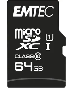 MicroUSB Emtec, 64GB, 10 UHS-I, R/W 20/12 MB/s,