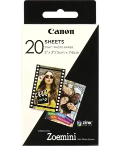 Photo paper CANON ZINK , 5x7.6 cm, 20 cope