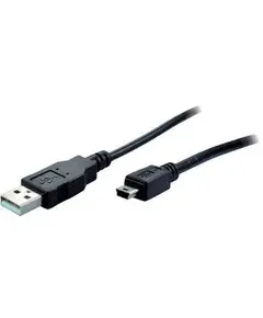 Kabëll mini,USB2.0 A - B mini (ST-ST) 2m / Black