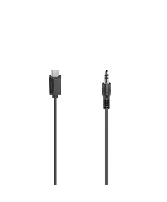 Kabëll audio HAMA , USB-C – 3,5 MM, STEREO, 0,75 M ,200729  / Black