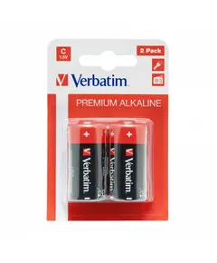 Bateria  VERBATIM PREMIUM ALKALINE 1.5 V, C  49922