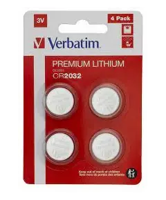 Bateria  VERBATIM PREMIUM ALKALINE  CR2032 3V 4/1,49533